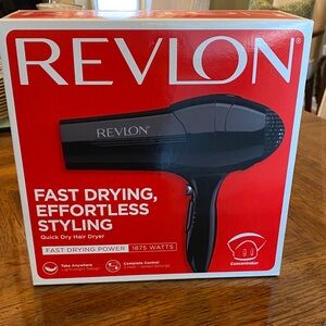 Revlon Black Quick Dry Hair Dryer brand new inbox